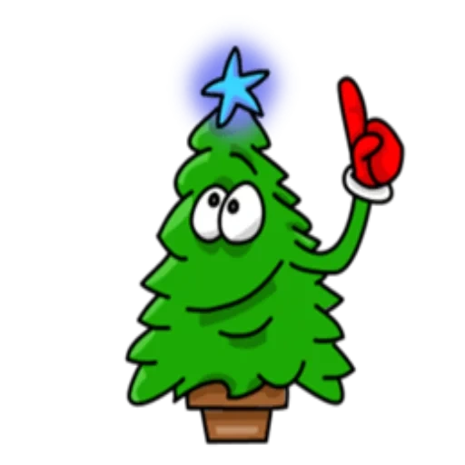 herringbone, green christmas tree, christmas tree, cheerful herringbone, cartoon christmas tree smile