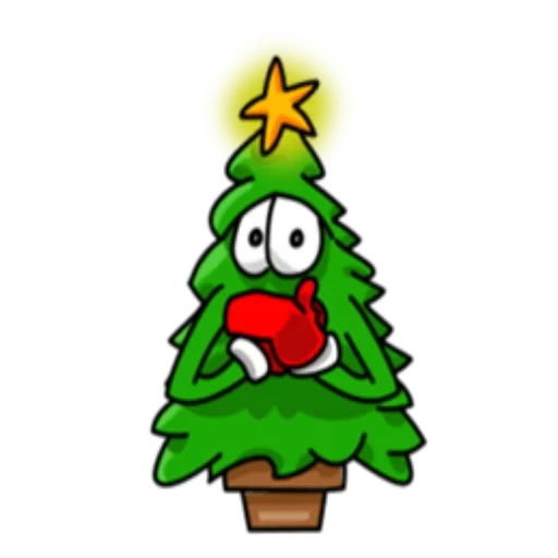 pohon natal, pohon natal jahat, selamat natal pohon, pohon natal, tahun baru pohon natal