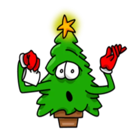 елочка, елка зеленая, christmas tree, веселая елочка, веселая елка мультяшная