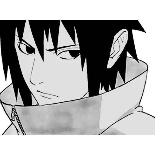 саске, sasuke, саске учиха манга, саске манга 1 сезон, саске учиха черно белый