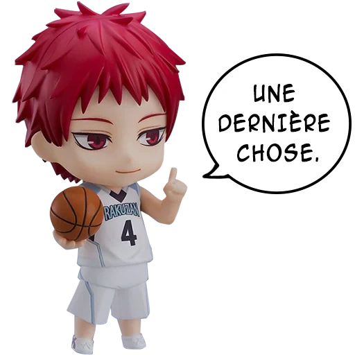 akashi doroi, akashi asexuell, kuroko no basket, akashi majuro chibi actionfigur, akashi basketball sonnenflecken