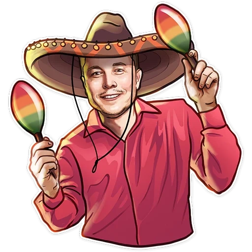 chapéu mexicano de desenho animado, sombro de chapéu mexicano