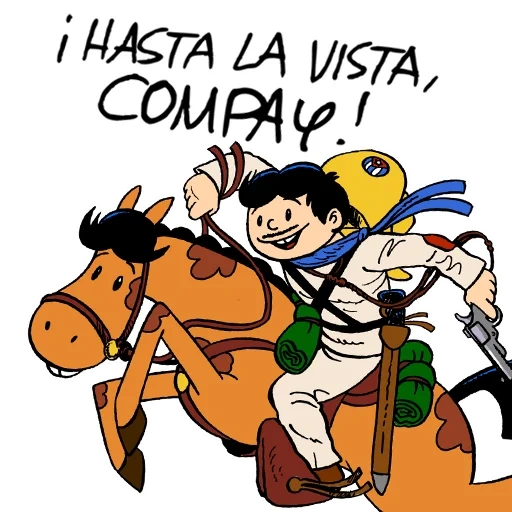 testo, cavallo, cavalcando un pony, illustrazione, il cavallo è divertente