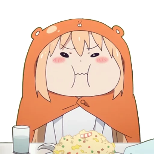 umaru, zwei gesicht schwester umaru