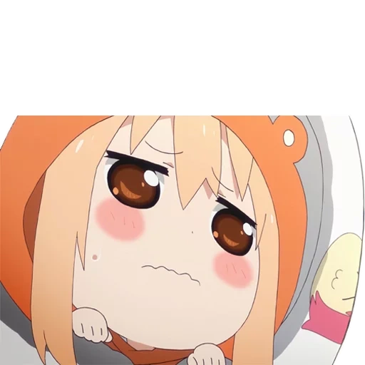 umaru, umaru chan, anime umaru chan, sorella a due porte umaru