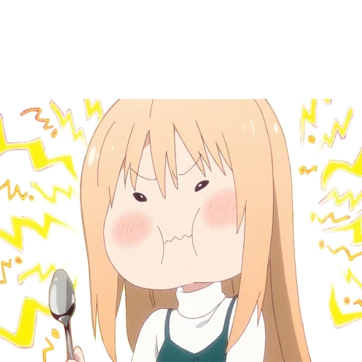 umaru, umaru chan, umar schmollt, umaru chan schmollt, zwei gesicht schwester umaru