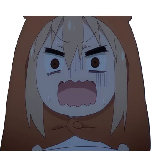 umaru, umaru chan, traurige umaru, schwester umaru, zwei gesicht schwester umaru