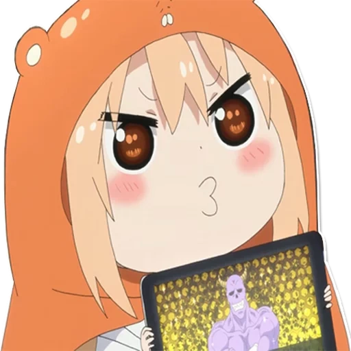 umaro tian, umaru ab3, umaru chibi, umaru anime chibi, two faced sister umaru