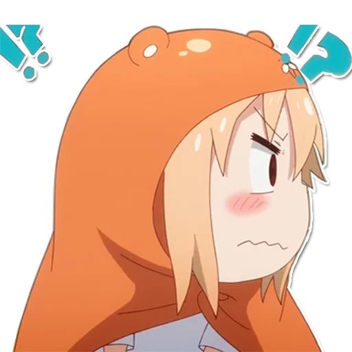 umaru, umaru chan, sorella umaru, personaggi di umaru chan, sorella a due porte umaru