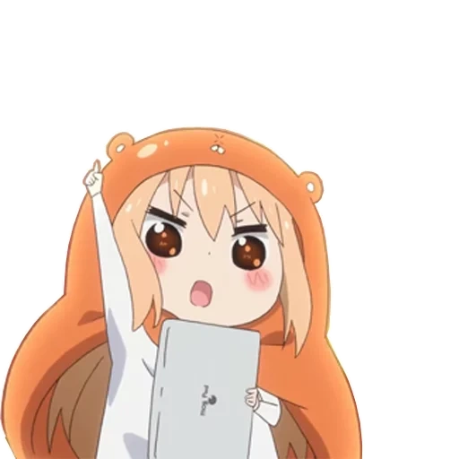 umaru, umaru chan, umaru chan chibi, sister umaru, two faced sister umaru