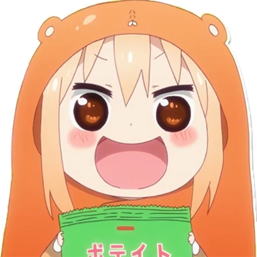 umaru, tsun ohmaru, omaruta, omaru à deux visages, daimaru la sœur à deux visages de l'anime