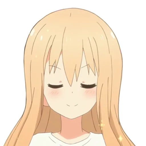 umaru chan, umaro tian, anime umaru, umar is sulking, anime two faced sister umaru