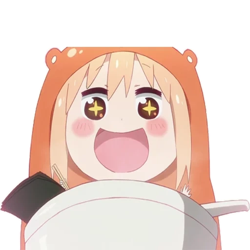 umaru, umaru chan, sister umaru, two faced sister umaru, anime two faced sister umaru