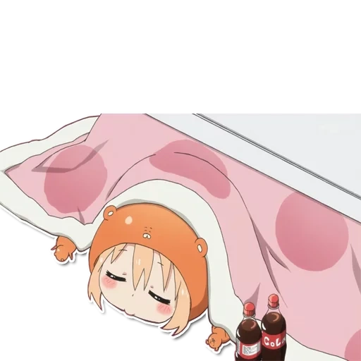 umaru, umaru chan, umaro tian, umaru chan chibi, umaru chan schläft