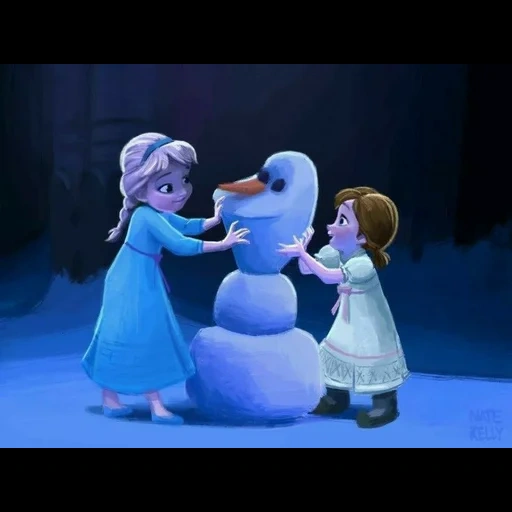 cold heart, cold heart 2, elsa olaf cold adventure, cold heart 2 anna elsa childhood, cold heart anna elsa are small