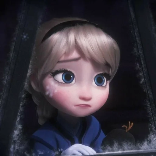 frozen disney, elsa is small, cold heart 2, the walt disney company, elsa's cold heart is small