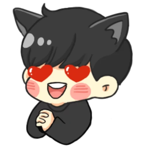 la parete rossa, chibi bts, chibiki bts, chibi bts shuga