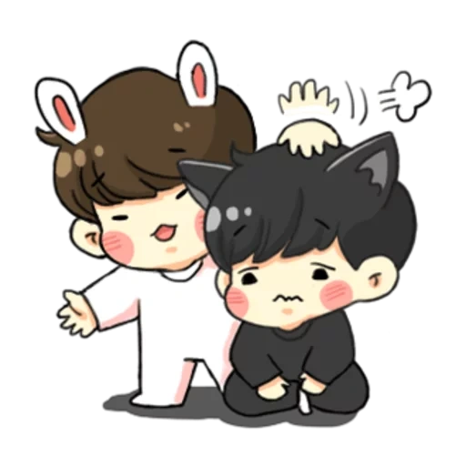 chibi bts, bcts chibiki, jungkook chibi, chibi bts shuga, vkook fanart chibi