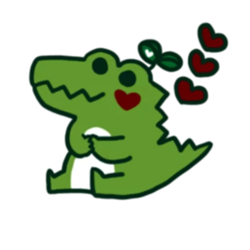 dinosaures, les dinosaures sont mignons, motif de crocodile, dinosaure crocodile, petit dinosaure