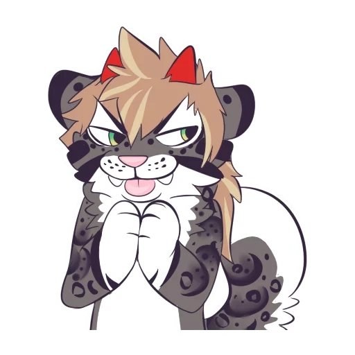 velu, anime, furri art, lynx furri, leopard furri