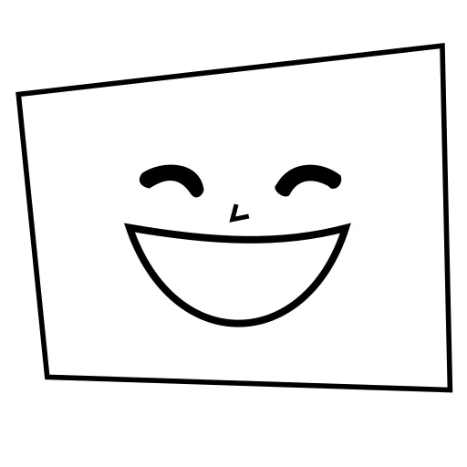 sorriso, um sorriso astuto, smile clipart, sorria sorria