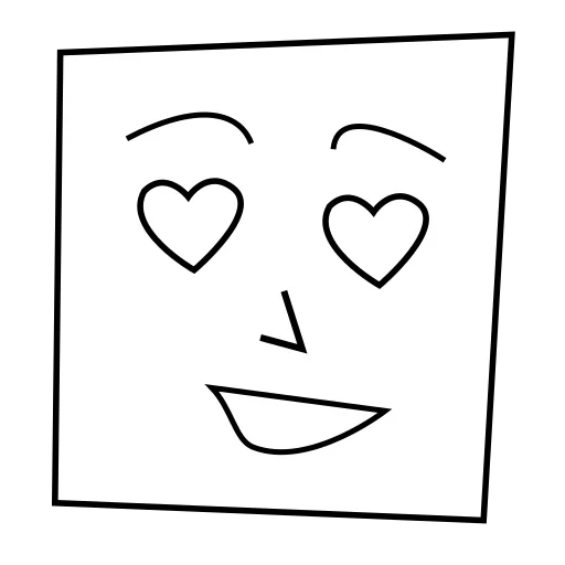 figure, smiling face love, smiling face template, smiling face and heart painting, smiling face lover painting