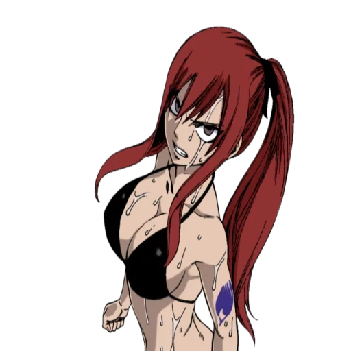 erza es escarlata, cuento de hadas, elsa es escarlata, fairy tail erza, cola de hada erza sin fondo