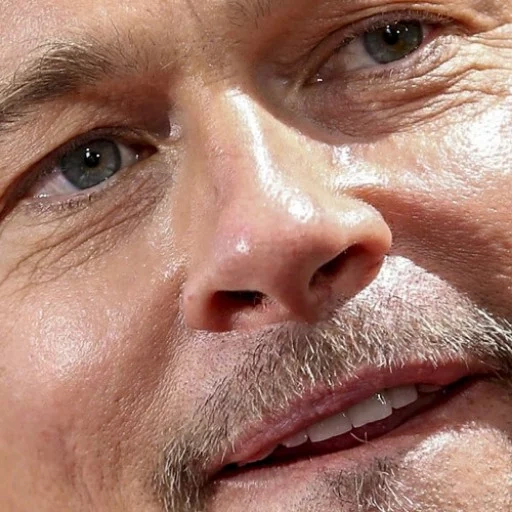 il viso è grande, avvicinamento, faccia vicina, brad pitt close up, faccia da uomo vicino up