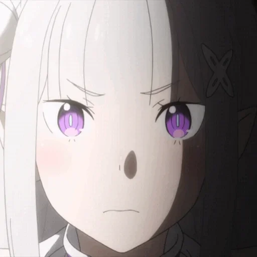 ray zero, emilia re zero, amelia ray zero, cartoon character, director re zero edition