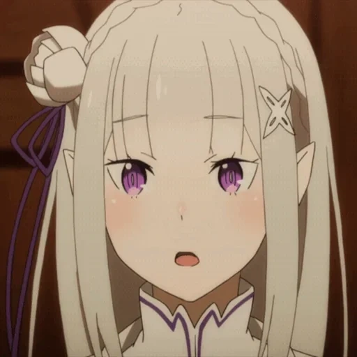 criatividade de animação, emilia re zero, emilia re zero, amelia ray zero, personagem de anime