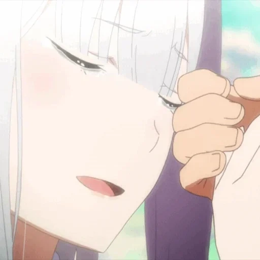 animation, anime editing, animation from scratch, anime moment, emilia re zero
