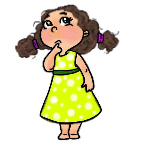 ребенок, девочка, иллюстрация, поющая девушка, эскизы персонажей пинтерест
