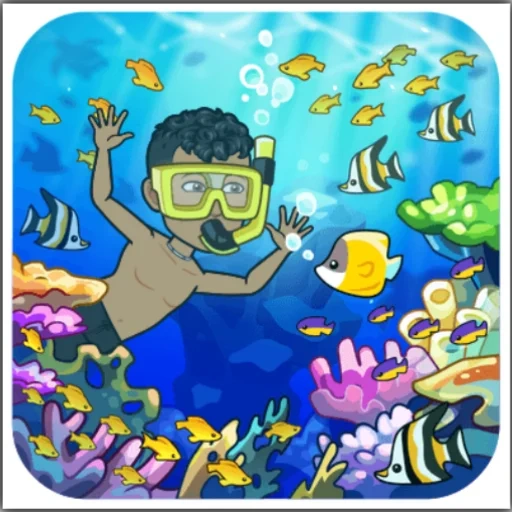 игра, hub city, under the sea, подводный мир, dive into digital