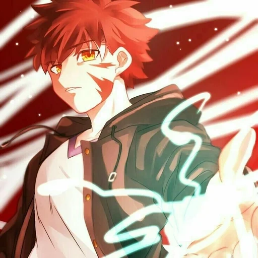 emiya shiro, reborn anime, anime todoroki, shiro emiy demon, fate magic chains of emiya shiro