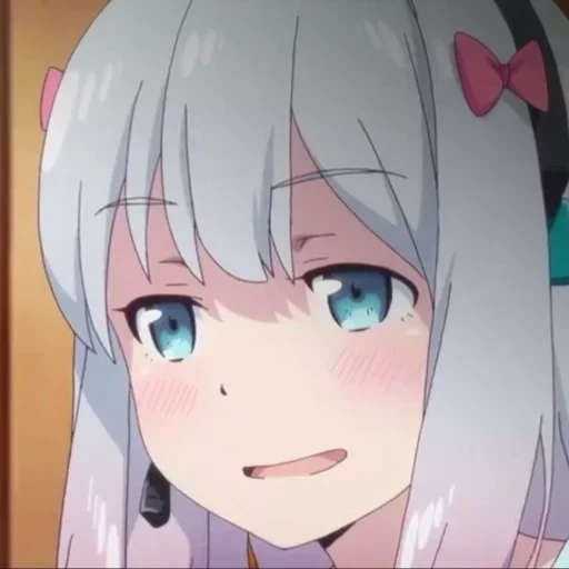 sagiri, eromanga, anime charaktere, eromunga lehrer