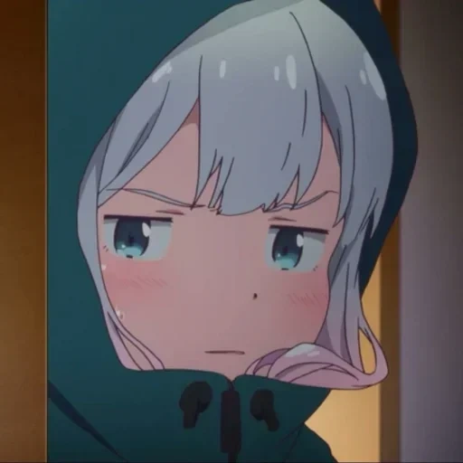 sagiri, eromanga, anime de kawai, personnages d'anime, enseignant eromanga