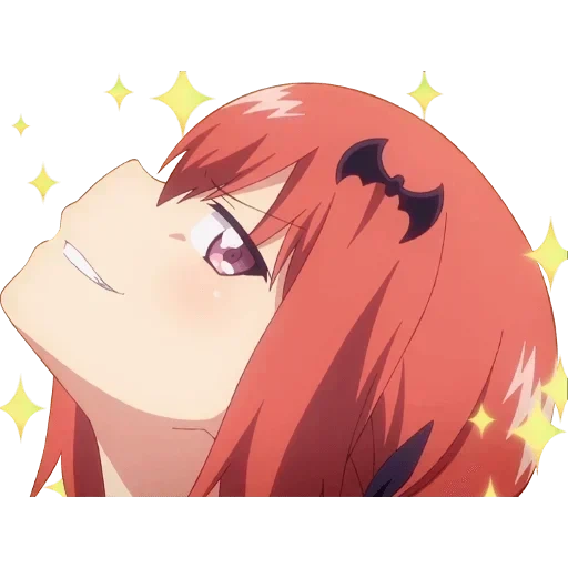 satana, gabriel dropout, sassonia mcdowell, anime di metamorfosi di espressione