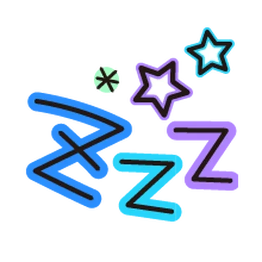 sommeil zzzz, icône zzz, symbole du sommeil, zzz clipart, zzz est un fond transparent