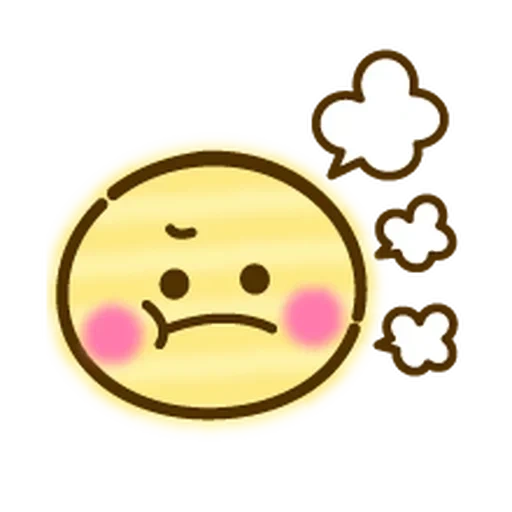 clipart, sorriso emoji, emiley rosto, o ícone das emoções, ícone smiley beijo