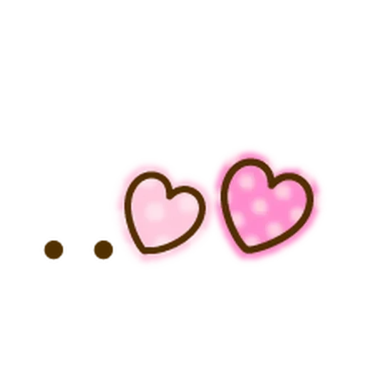 bello, clipart, cuore rosa, cuori rosa, cuori di photoshop heartser