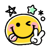 smiley, smiley, clipart, twinkle smile, yellow smiley