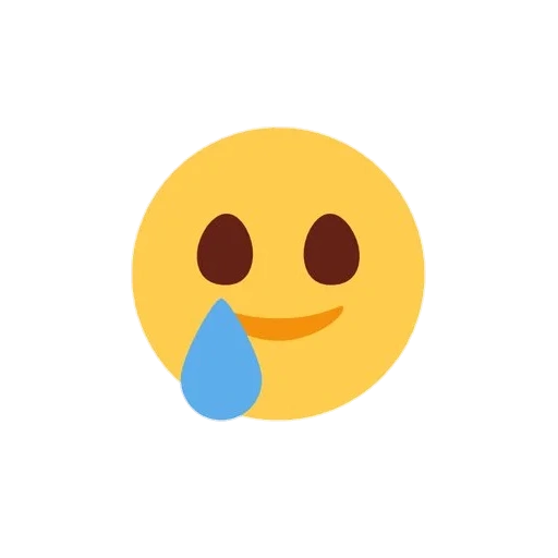 emoji, expression creek, a smiling face, look sad, a smiling face with tears in it
