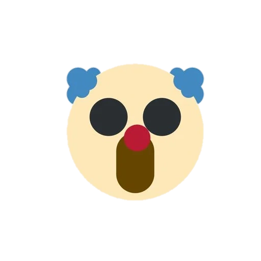 emoji, clown expression, discord emoji, clown expression plate, money disco emoji