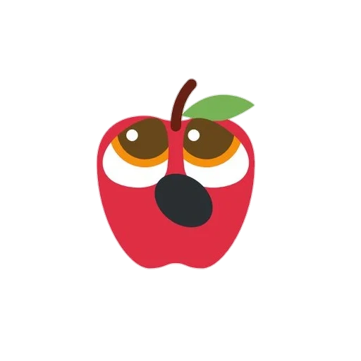 apple, apple, apple fruit, happy bull's-eye, apple red