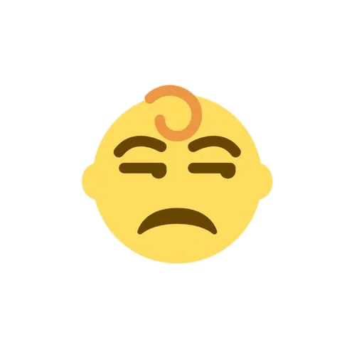 emoji, face emoji, emoji sourit, emoji smiley, emoji est une triste émoticône