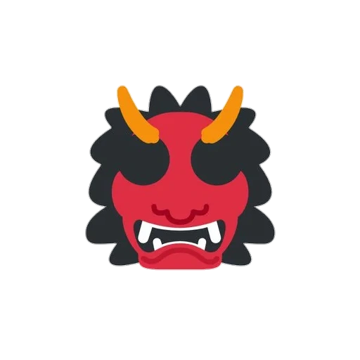 ténèbres, démon des emoji, demon smilik, discorde du démon emoji, emoji monstre rouge