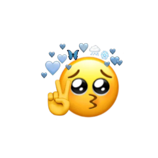 emoji, l'emoji è dolce, bel sorrisi, le emoticon sono carine, emoji smimik