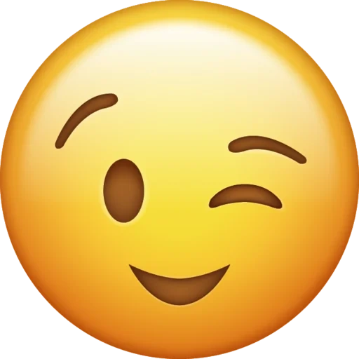 emoji, emoji é doce, sorriso emoji, emoji emoticons, emoji piscadela