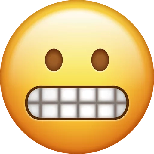 emoji, emoji, les emoji grincent des dents, émoticônes des emoji, emoji souriant