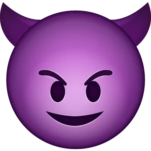 emoji, smile demon, emoji maléfique, démon des emoji, démon smiley